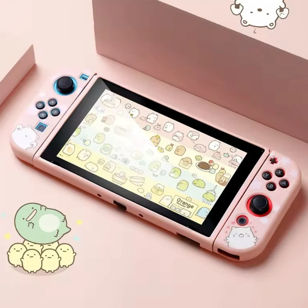 Cute Character TPU Case for Nintendo Switch OLED
